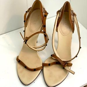 Strappy Gucci heels